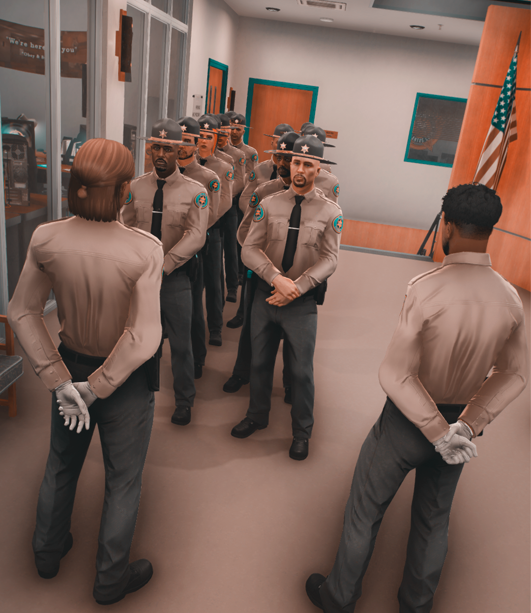 Agentes del departamento